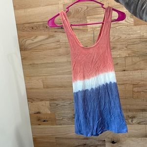 Red white and blue tank top